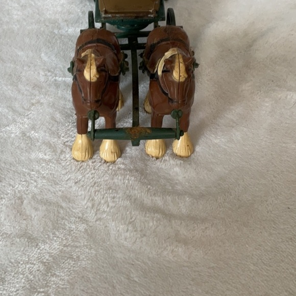 Cola cola vintage metal and plastic horse and buggy - Picture 3 of 4